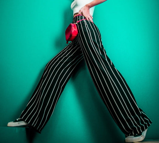 Wide London stripe Pants