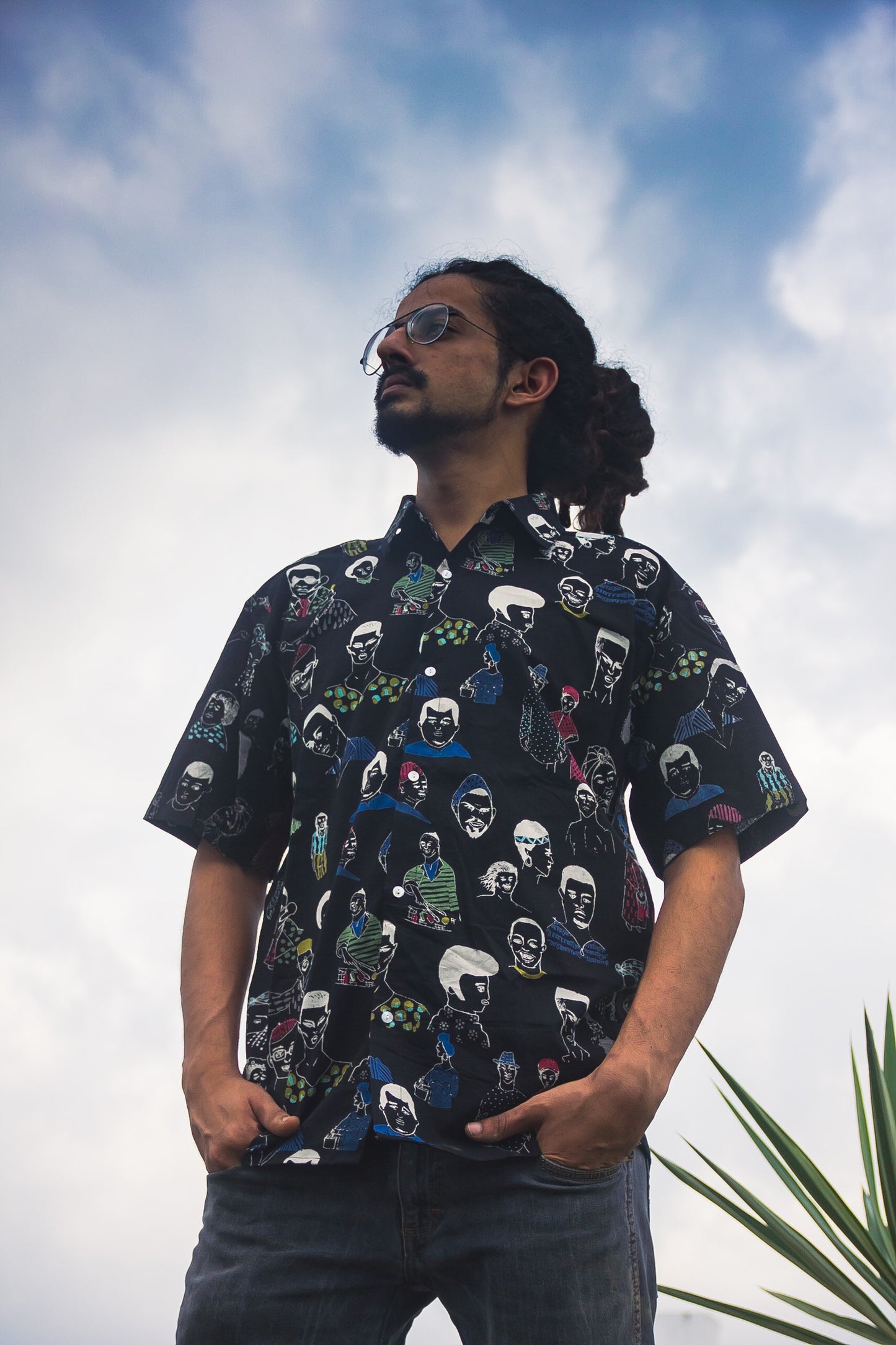 illustration pattern shirt