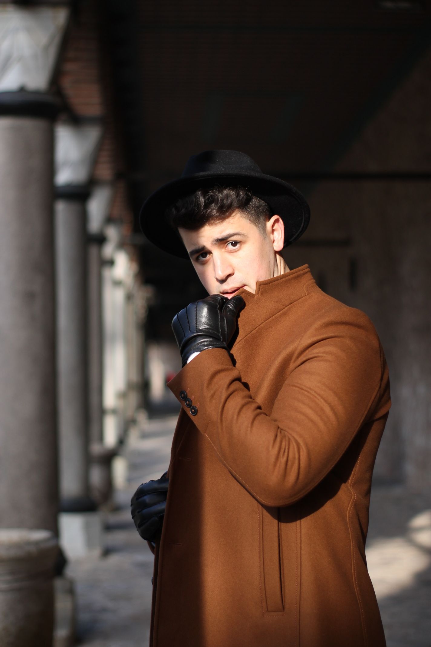 Brown Wool Coat