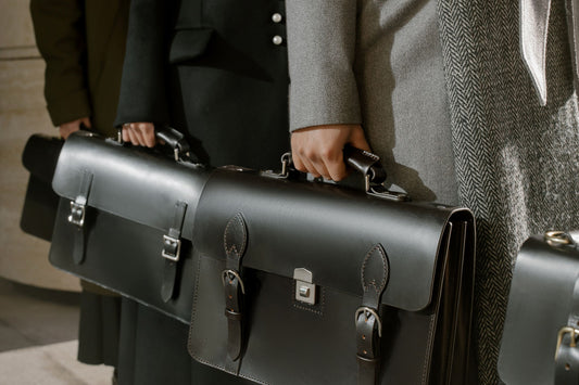 Black Leather Briefcase