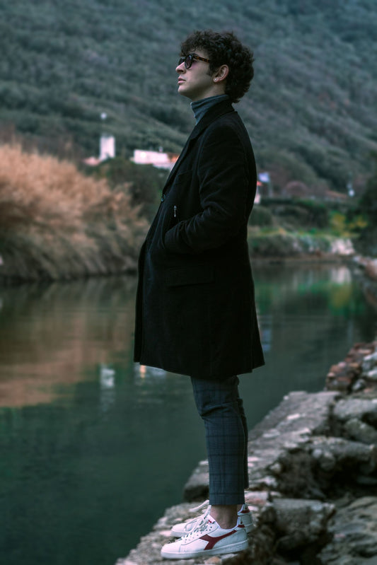 Black Wool Coat
