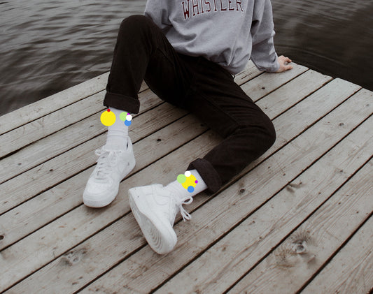 Black wash denim pants