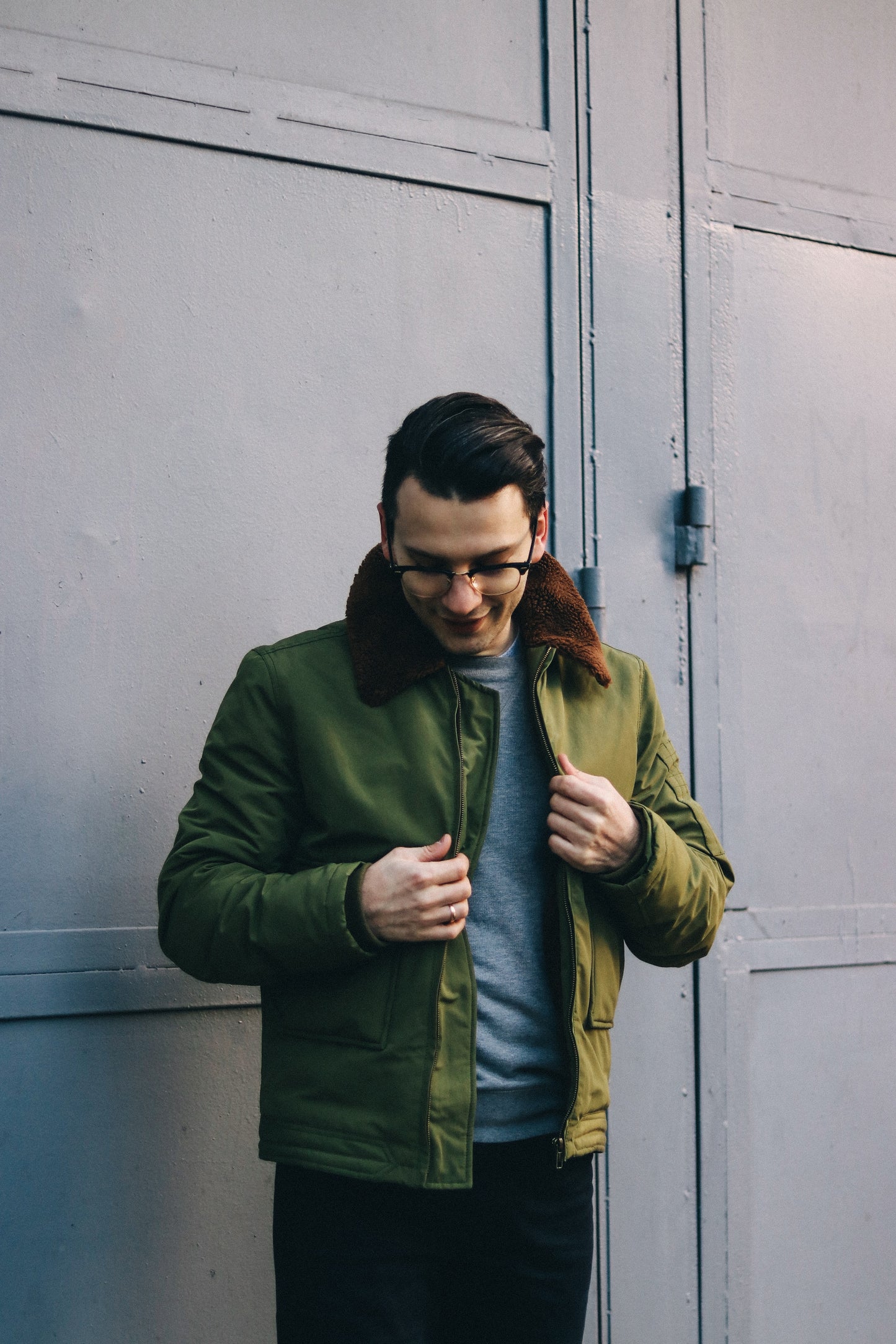 OLIVE Boa Blouson Jacket