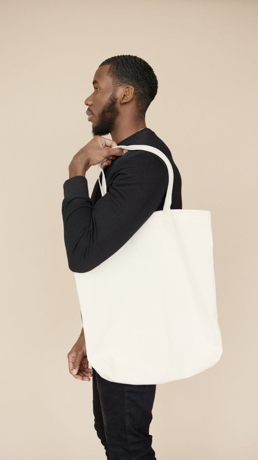 White Tote Bag