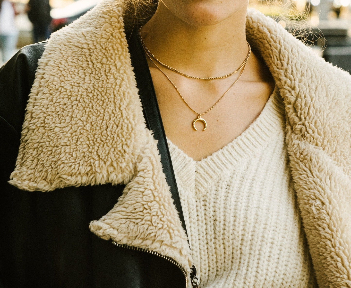 Boa Short Blouson Coat